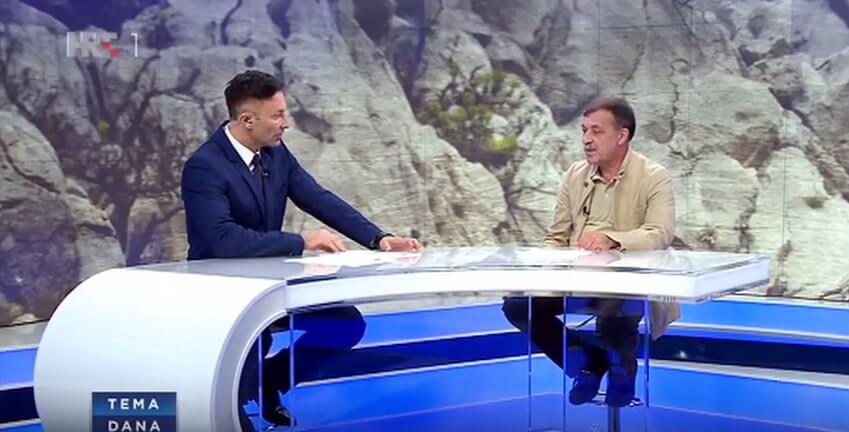 Siniša Mihelić u Temi dana o HGSS-u